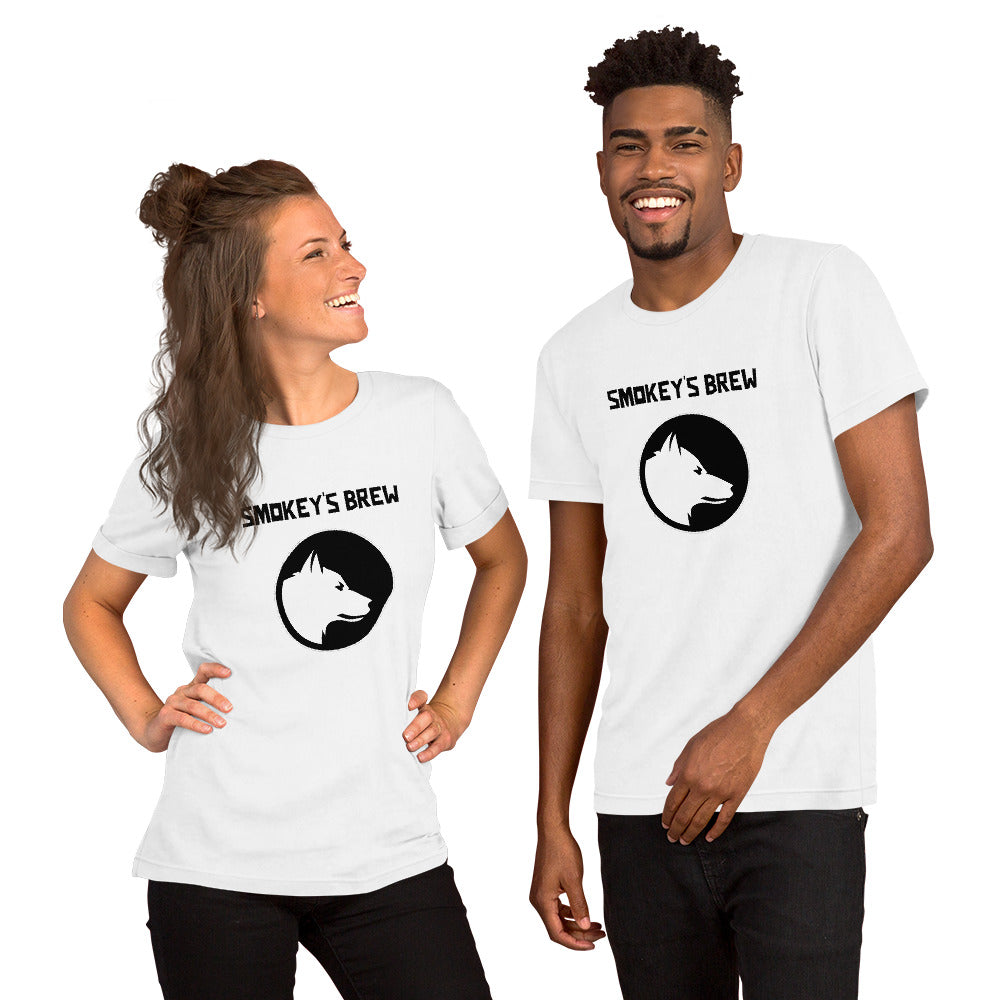 Smokey's Brew White Unisex T-shirt