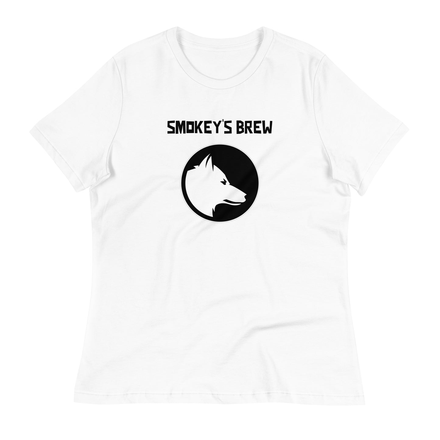 Smokey's Brew Women's Relaxed White T-Shirt