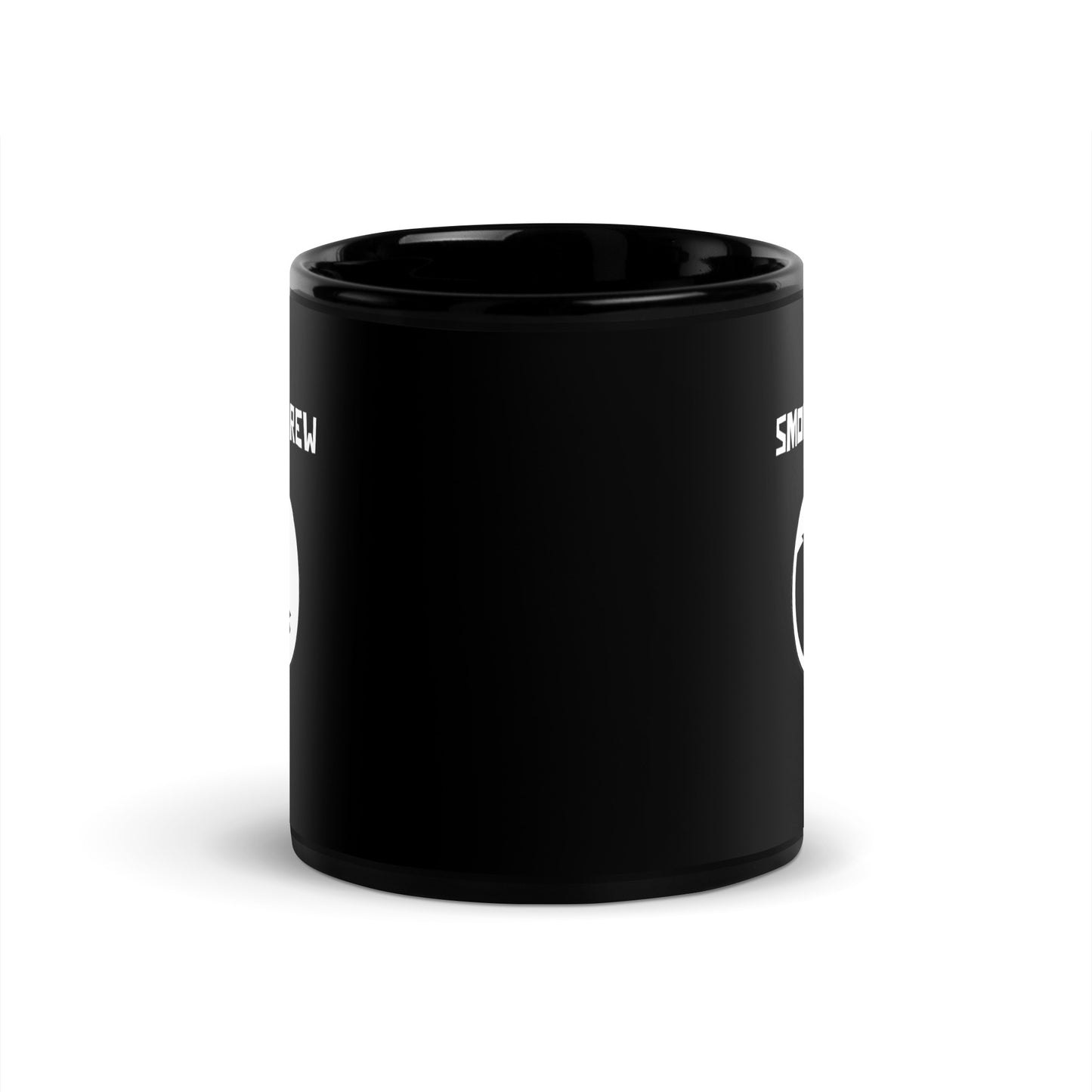 Smokey's Brew Black Glossy Mug