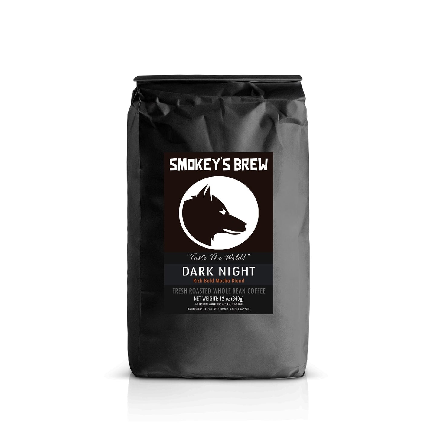 Smokey's Brew "Dark Night" Whole Bean Coffee